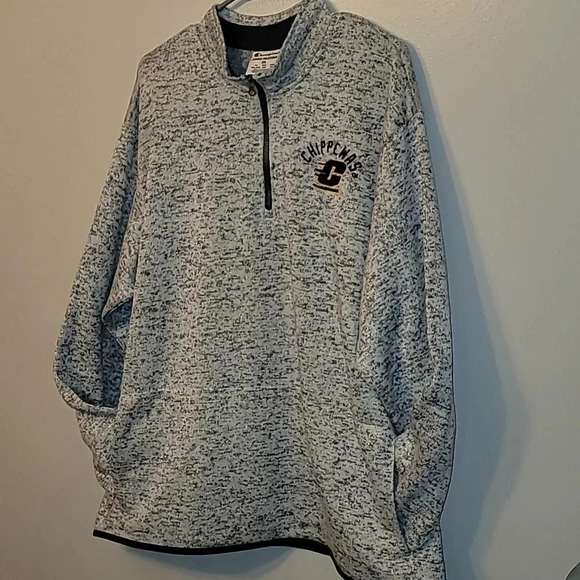 Champion Chippewas Central Michigan University 3XL Men's pullover sweater LOT E8 - Picture 5 of 8